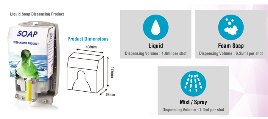 soap dispenser description